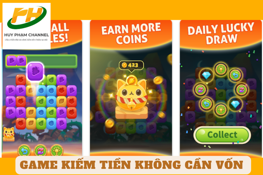 App chơi game kiếm tiền online 